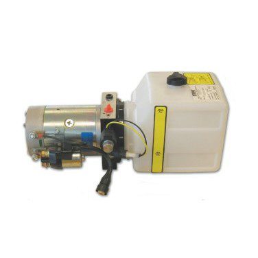 Pompe électrique hydraulique 12v simple effet réservoir 4L
