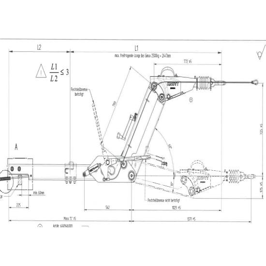 Amortisseur de suspension 800001 / 7255PM - Malbert - Remorques et Pieces